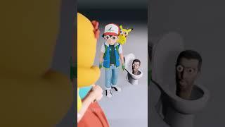 Pikachu & MISS DELIGHT ft. Skibidi Toilet Whos that Pokémon? 39 #pokemon #memes