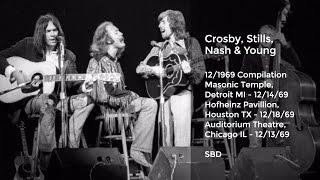 Crosby Stills Nash and Young Live in December 1969 Compilation SBD