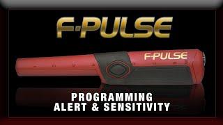 Fisher F-PULSE Video Manual Setting Sensitivity and Alert Type