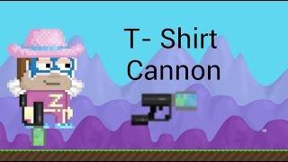 Growtopia - T Shirt Cannon + New Shirts