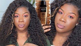 *NEW* NYX CAN’T STOP WON’T STOP FOUNDATION REVIEW Does It WORK FOR DRY SKIN?  Mocha