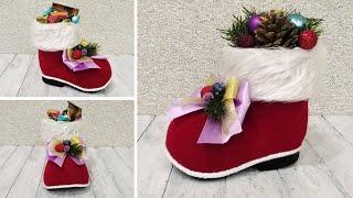 Рождественский сапожок своими руками ️ DIY Christmas boot