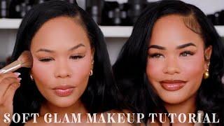 SOFT GLAM TUTORIAL  PERFECT LIP COMBO + BLUSH ROUTINE  Arnell Armon