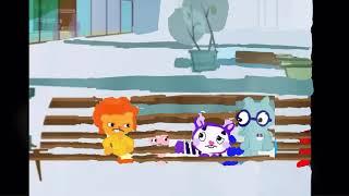 6teen in HTF Version Nikki and Caitlin Disco Bear and Sniffles glaring mood pitch up