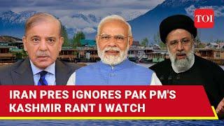 Iran Pres Snubs Pakistan Skips Kashmir Mention Despite PM Sharifs Rant I Details