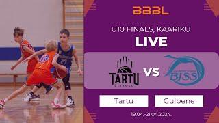 Tartu 2014 vs Gulbene 2014  BBBL boys U10 Finals Stage