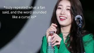 bae suzy funny dorky moments part 1