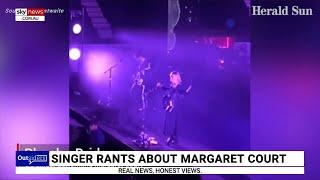 ‘This is the state of our culture’ Singer slams Margaret Court during concert