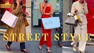 Stunning Street Style from the Heart of Milan Luxury Fall Fashion Trends and Unique Italian Looks