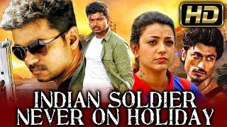 Indian Soldier Never On Holiday HD - VIJAY Superhit Action Hindi Dubbed Movie l Kajal Aggarwal