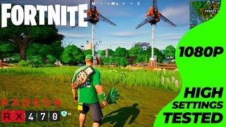 Fortnite Chapter 4 - Season 4 - RX 470 + i7 4770  High Settings Tested