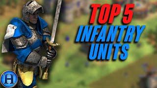 Top 5 Best Infantry Units In AoE2