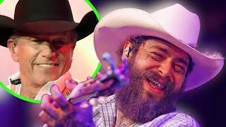 Post Malone Sings George Strait + Holy WOW