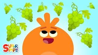 The Bumble Nums Make Gooshing Green Grape Juice  Cartoon For kids