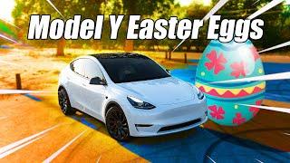 10+ Tesla MODEL Y Easter Eggs & Secret Menu - SUPER FUN