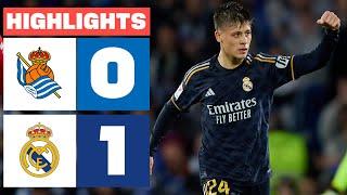 REAL SOCIEDAD 0 - 1 REAL MADRID  RESUMEN LALIGA EA SPORTS