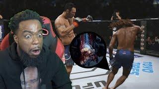 I SPLIT HIS LEG IN HALF UFC 3 ULTIMATE TEAM GAMEPLAY