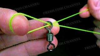 The easiest fishing knot