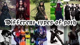 DIFFERENT GOTH TYPES