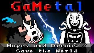 Hopes and Dreams  Save the World Undertale - GaMetal Remix