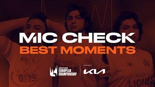 Best Moments  KIA Mic Check  2021 LEC Spring