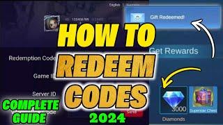 Mobile Legends How To Redeem Codes  Mobile Legends Redeem Code  How To Redeem Code In MLBB