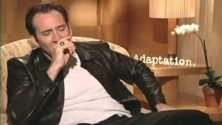 Adaptation Nicolas Cage Interview  ScreenSlam