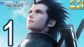 Crisis Core Final Fantasy VII Reunion 4K Walkthrough - Part 1 - Chapters 0-1