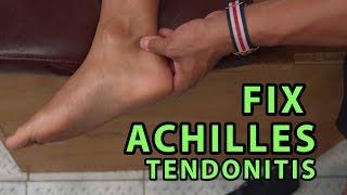 How to Fix Achilles Tendonitis In 4 Minutes