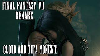 Cloud ja Tifa share tears and a hug - Optional Scene  Final Fantasy 7 REMAKE in 4K  SPOILERS