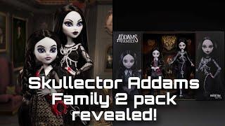 MONSTER HIGH NEWS NEW Skullector Wednesday and Morticia Addams 2 pack revealed