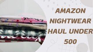 amazon nightwear haul under 500 #amazon #nightwear