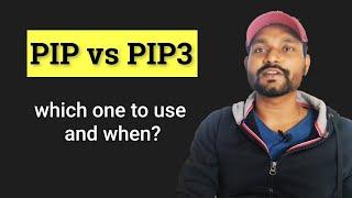 PIP vs PIP3  what is pip and pip3  Machine Learning  Data Magic