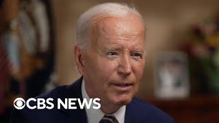 Watch Bidens first interview since ending his 2024 reelection bid