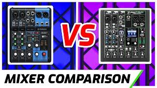 Yamaha MG06X vs Mackie ProFX6v3+ Audio Mixer  Complete Comparison