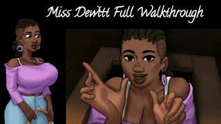 Miss Dewitt Full Walkthrough  Music Class Teacher Storyline  Miss Dewitt Storyline Summertime Saga