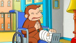 Coco der Neugierige Affe  Das gebrochene Bein  Cartoons für Kinder