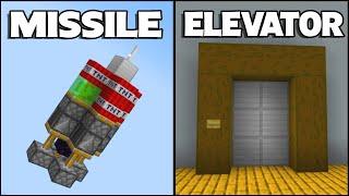 TOP 10 Redstone Builds & Tricks Minecraft