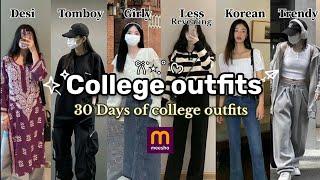 30 college outfit ideas different aesthetics  Desi°Tomboy°Girly°less revealing°Korean°Trendy