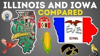 Illinois and Iowa Compared