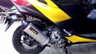 Yamaha Xmax 300 Akrapovic Exhaust Sound