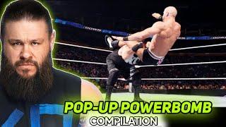 Kevin Owens Pop-Up Powerbomb Compilation in WWE