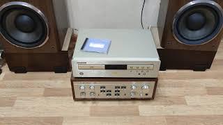 Onkyo d-77FX + luxman l-58a + Marantz sa7001