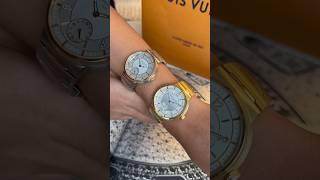 We tried on the 2023 Louis Vuitton Tambours #wristcheck #louisvuitton