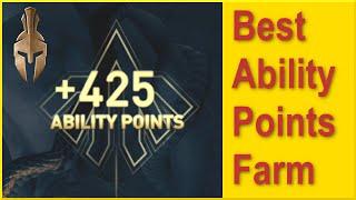 Assassins Creed Odyssey - Best Ability Point Farm - How to get infinite Ability Points in 2023