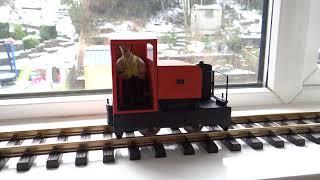 Testing the Completed Simplex 2028hp 16mm Scale Locomotive