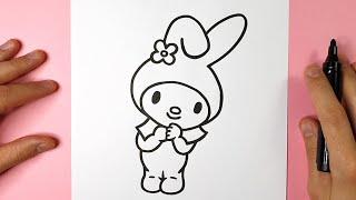 COME DISEGNARE MY MELODY SANRIO