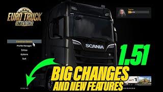 ETS2 1.51 New added Features and Big Changes Biggest Update Ever