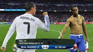 Ronaldinho had nightmares after Cristiano Ronaldos performance in this match