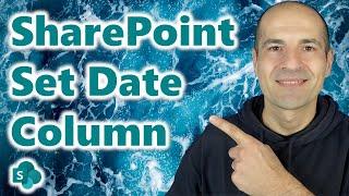 How to set the date in a SharePoint column with List Column Formatting JSON